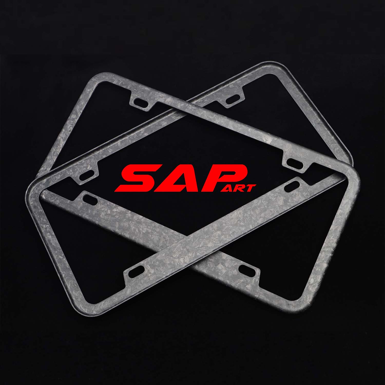 SAPart Forged Carbon Composites License Plate Frame (US Spec)
