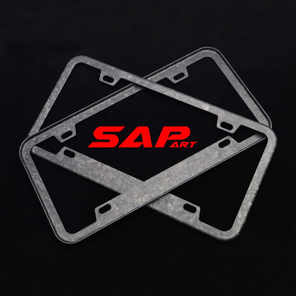 SAPart Forged Carbon Composites License Plate Frame (US Spec)