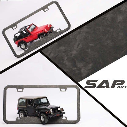SAPart Forged Carbon Composites License Plate Frame (US Spec)